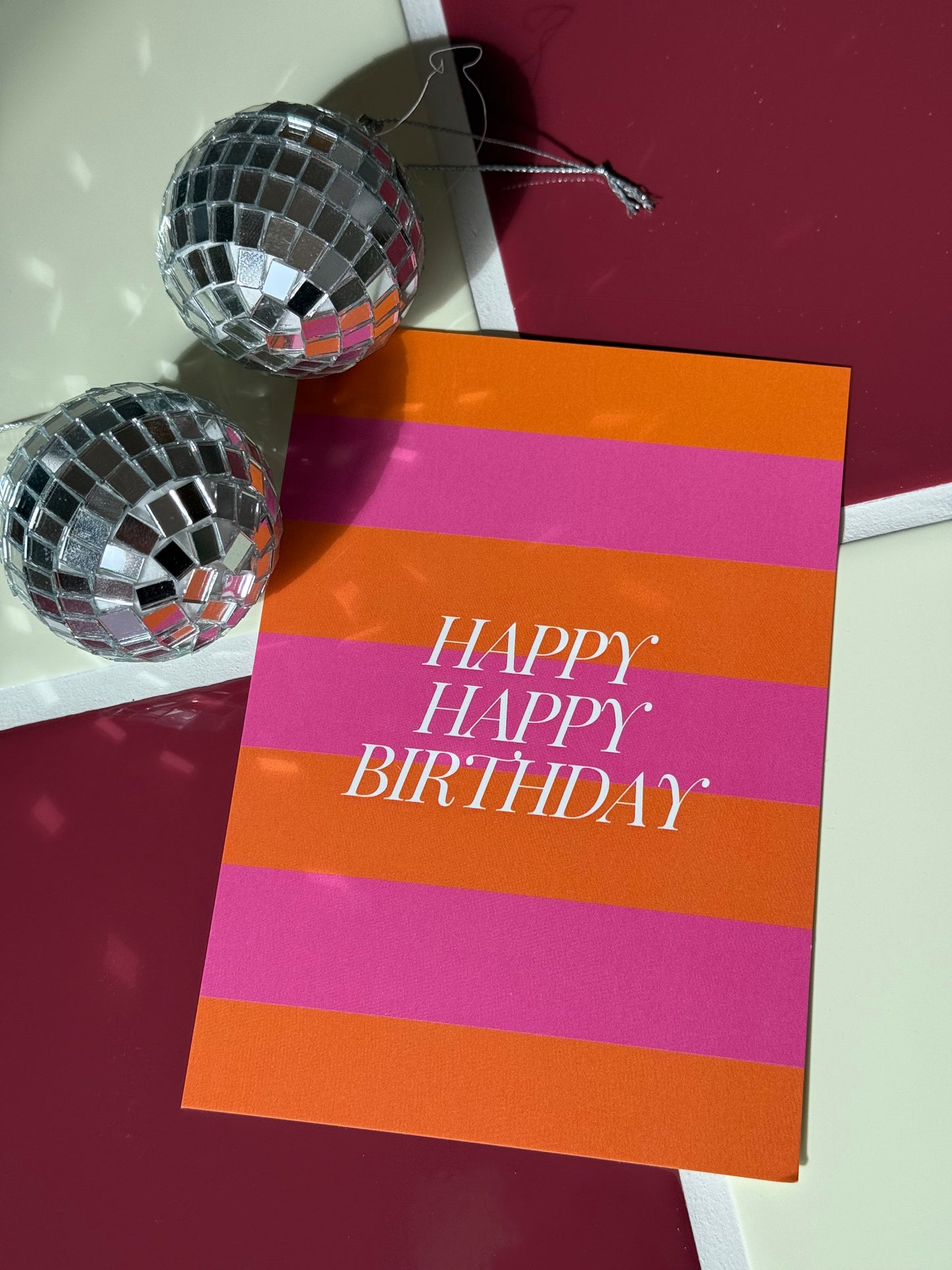 Happy Birthday Karte