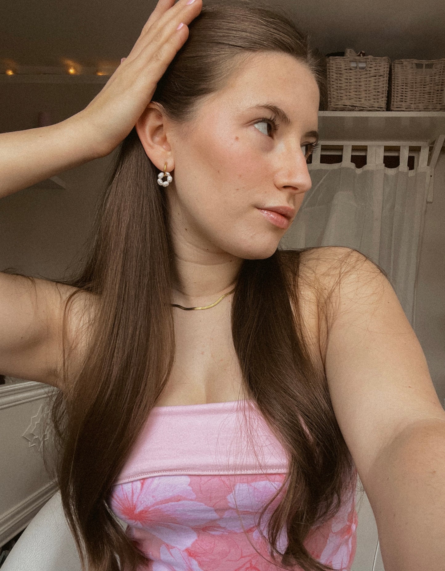 Basic Perlen Creolen small