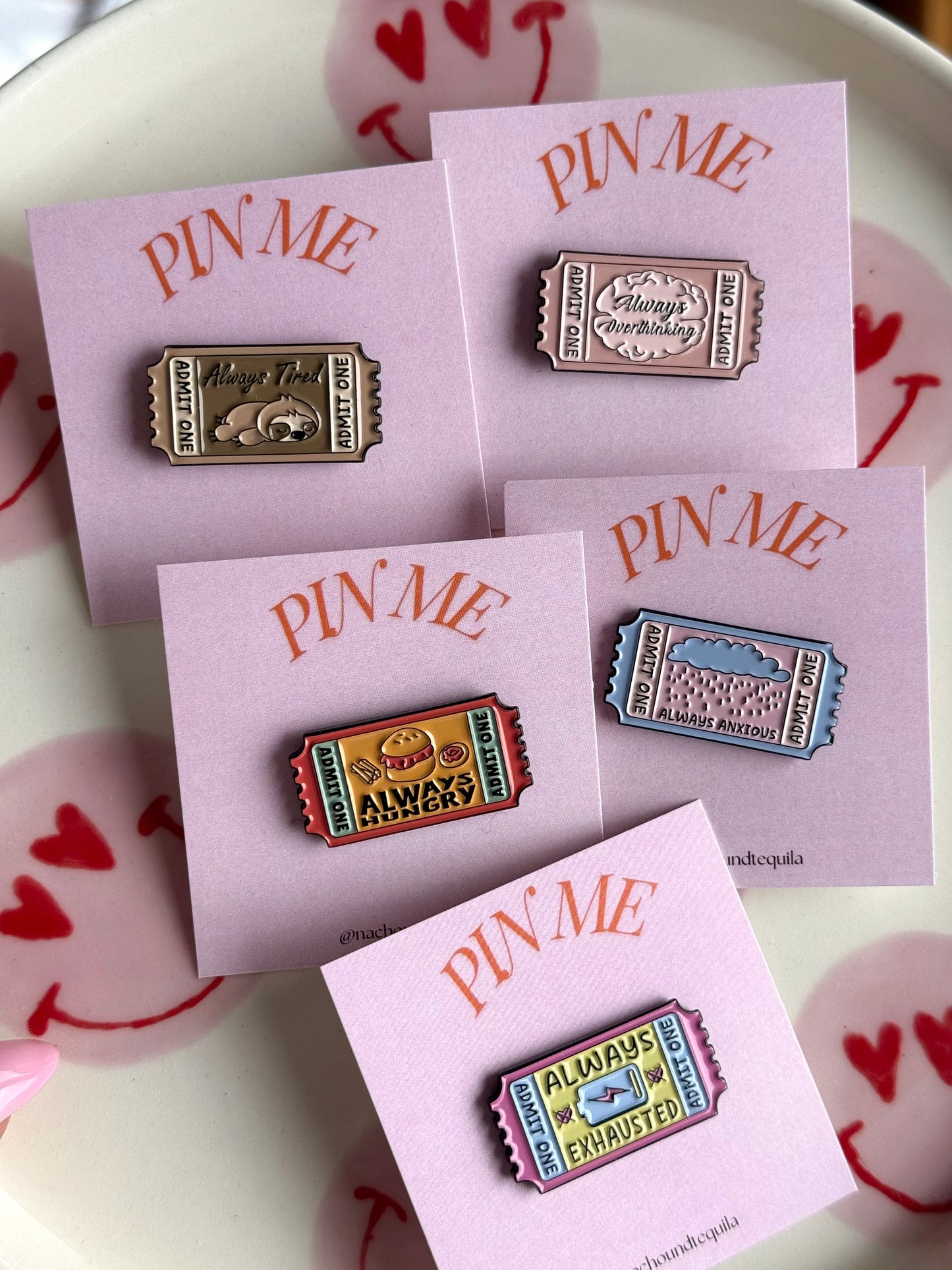 Ticket Pins