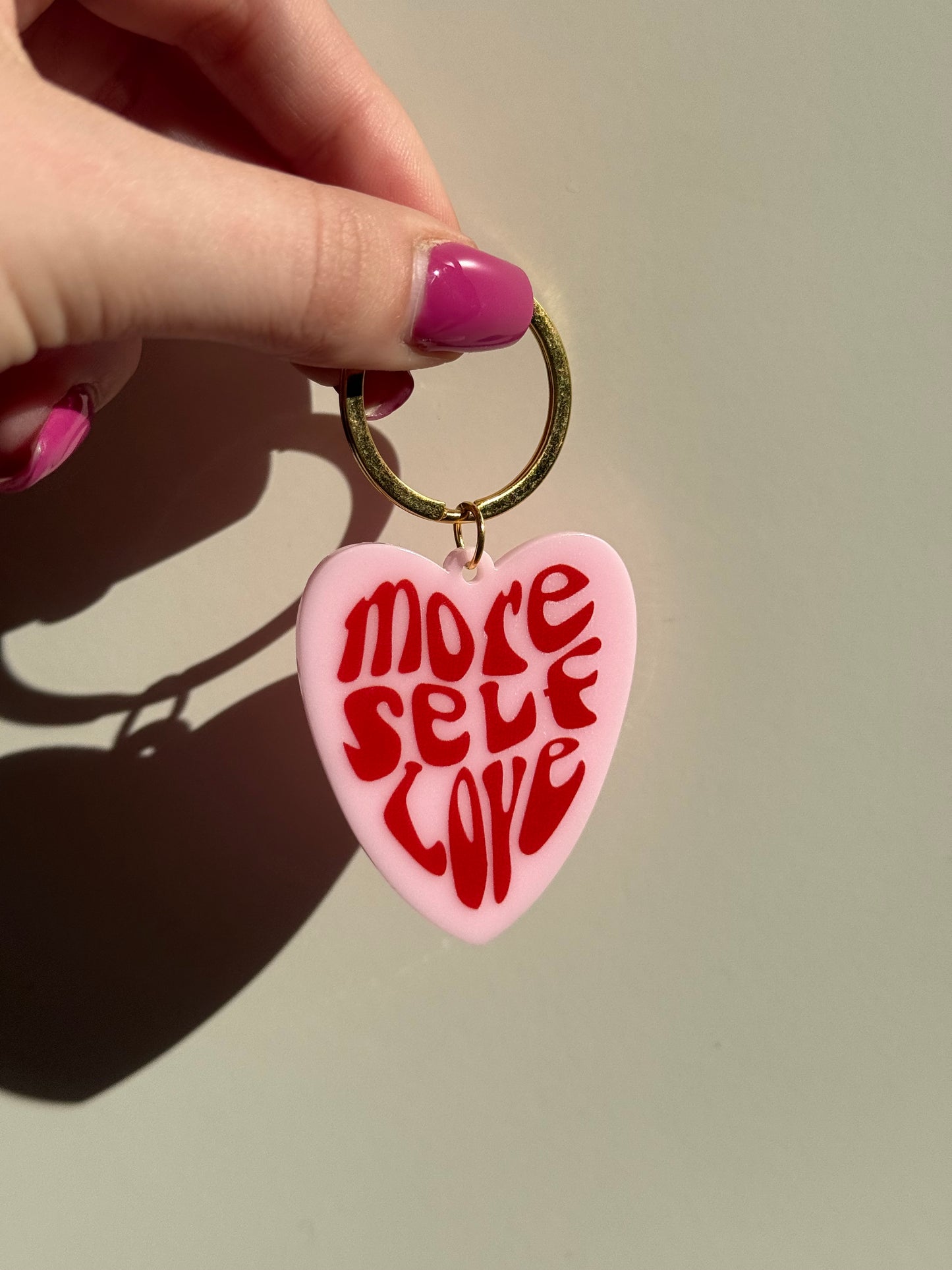 More Self Love Schlüsselanhänger