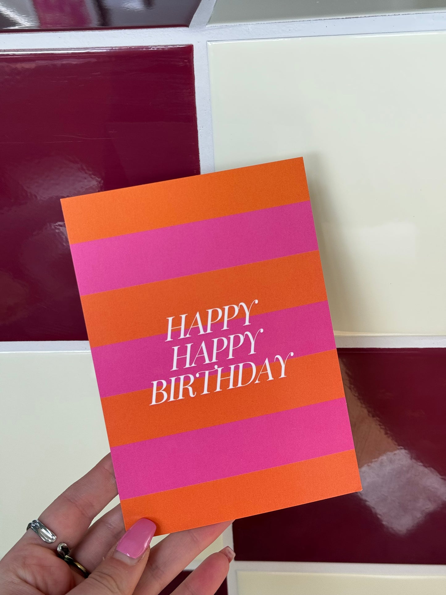 Happy Birthday Karte