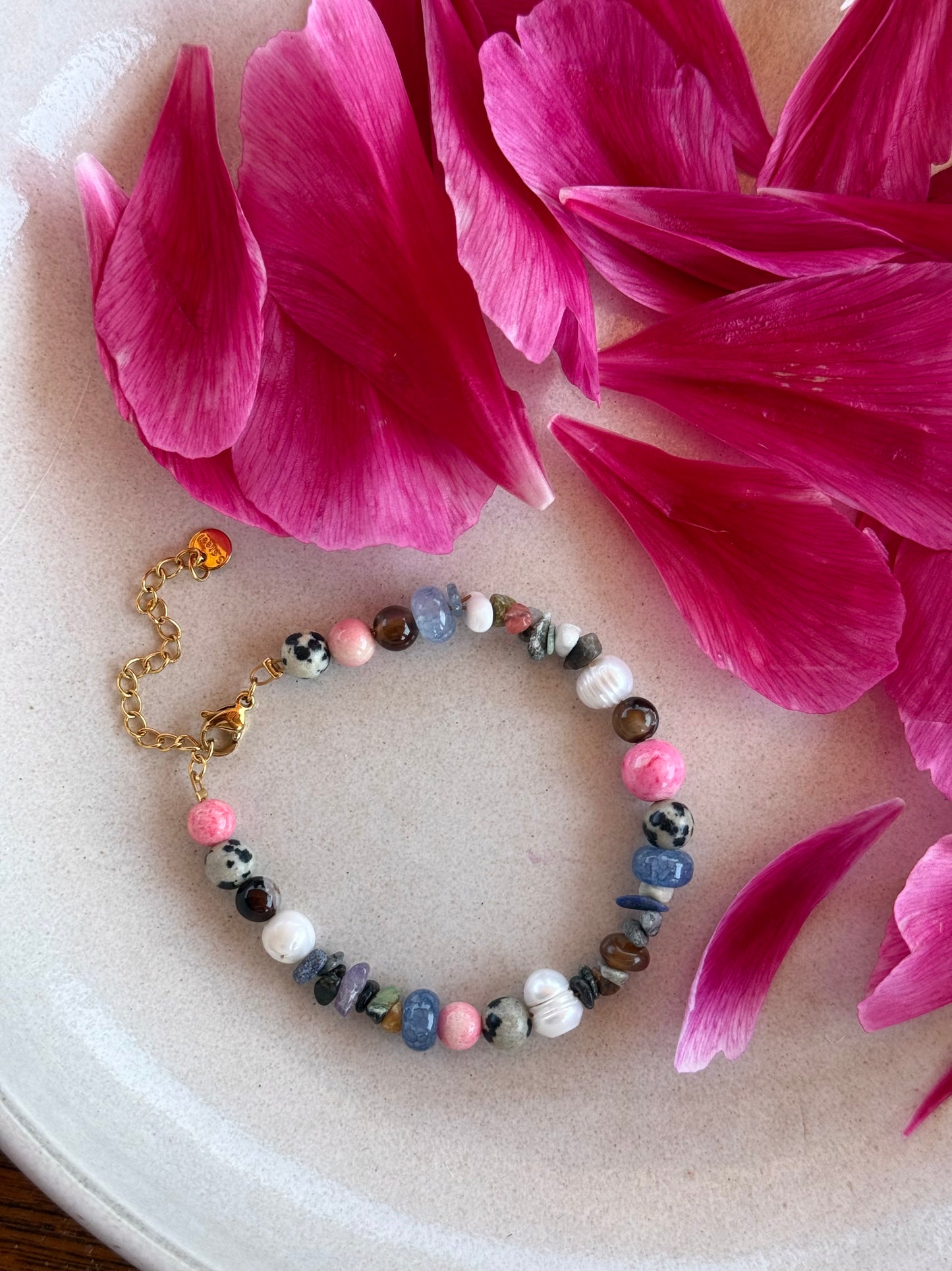 Pink Ocean Armband