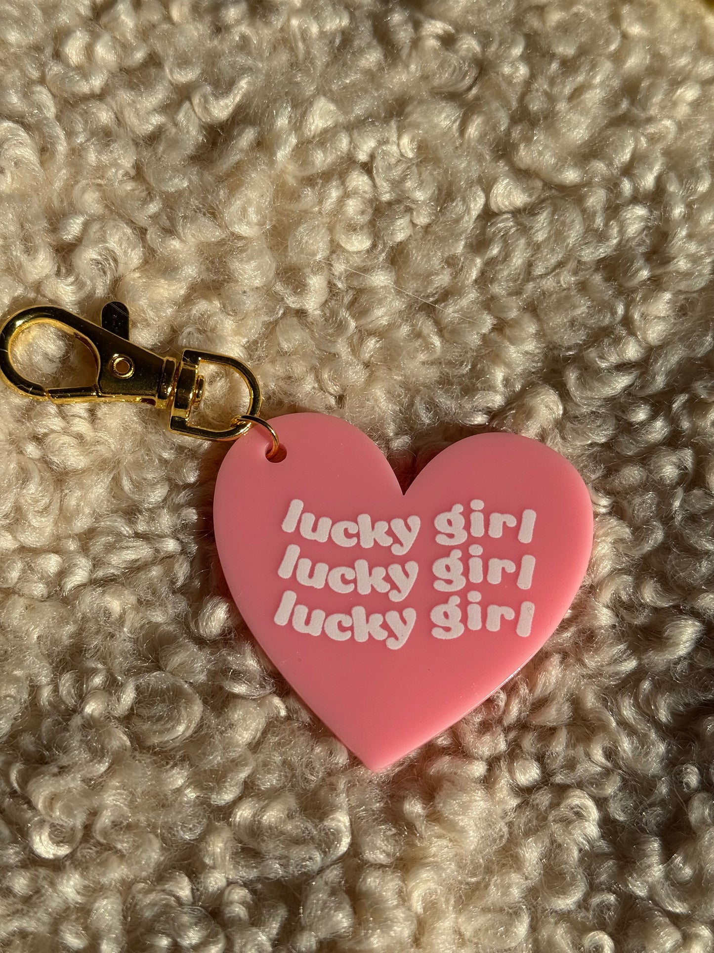 Lucky Girl Schlüsselanhänger