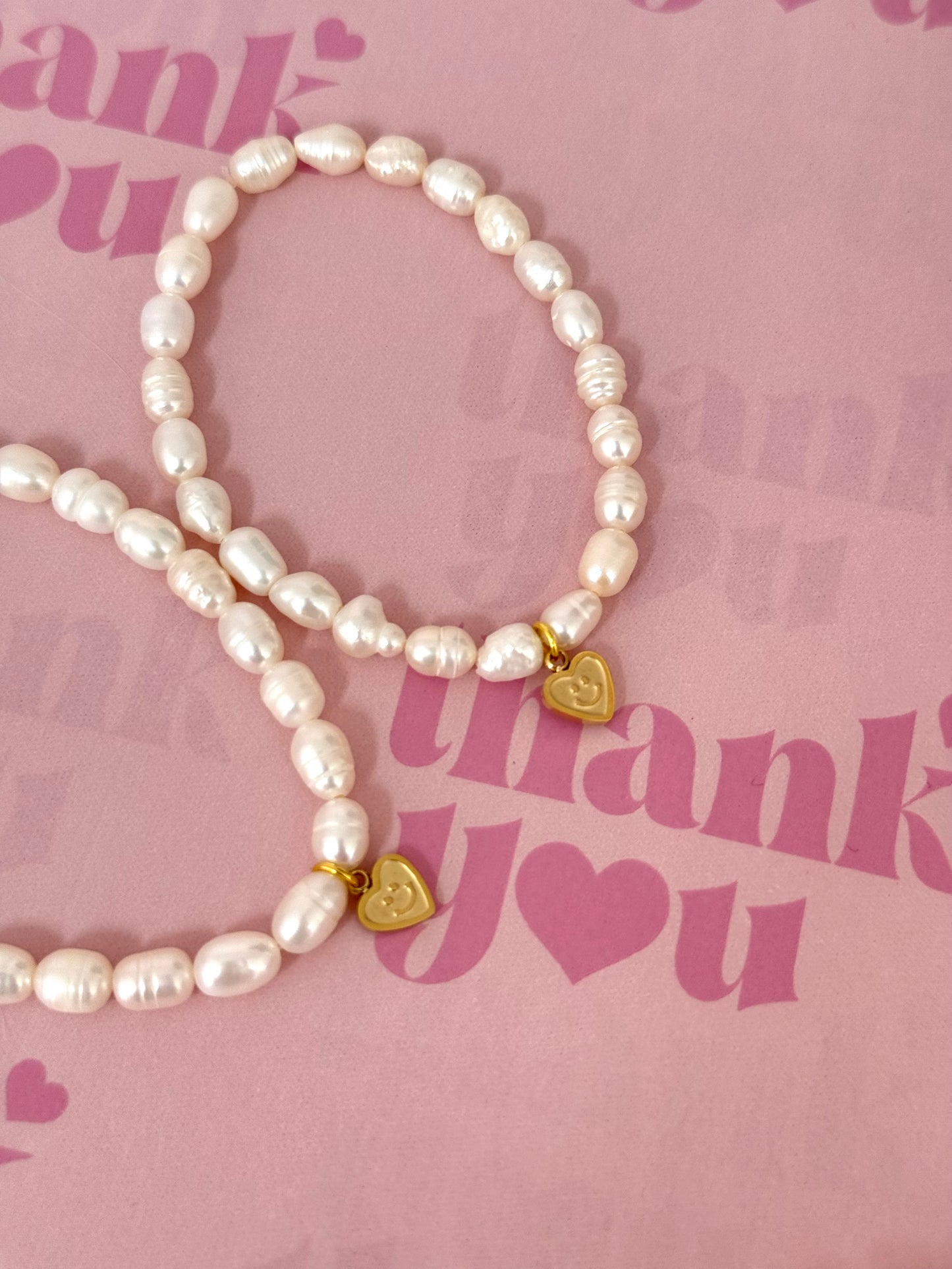 Happy Heart Perlenarmband