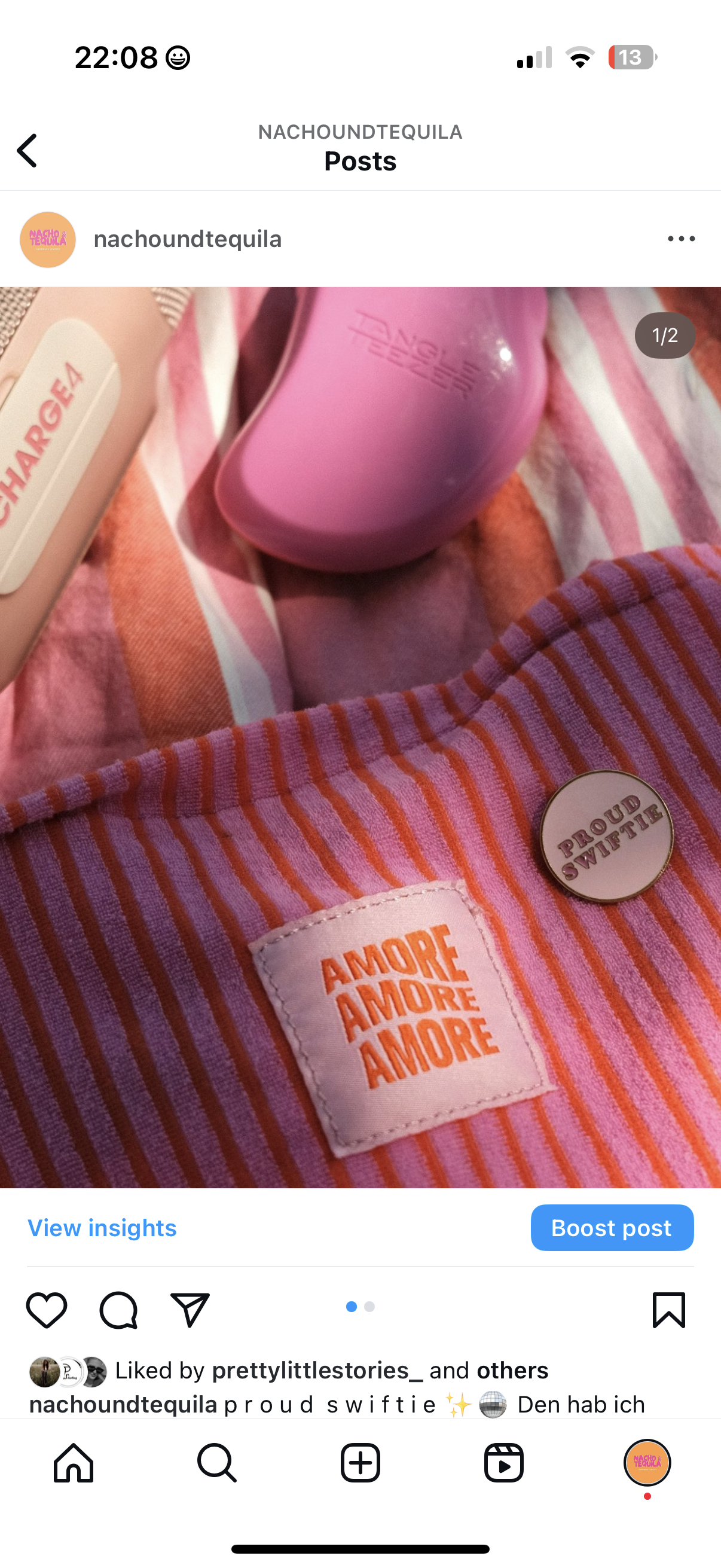 Karma Swiftie Pin