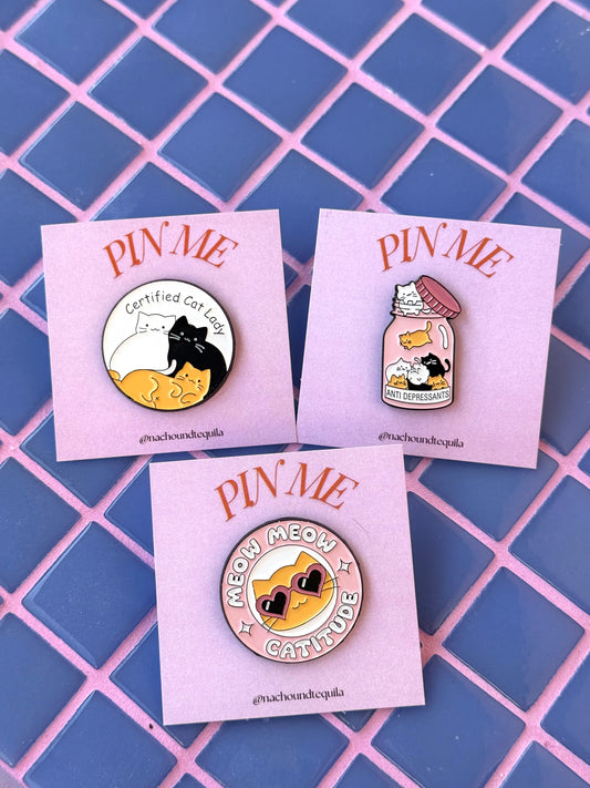 Katzen Pins