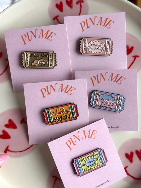 Ticket Pins