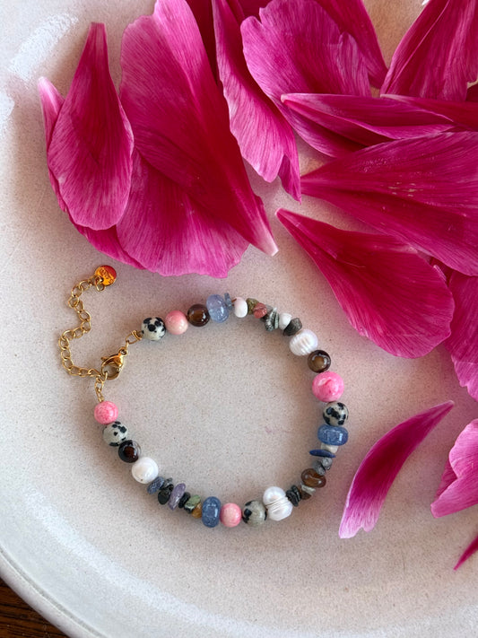 Pink Ocean Armband