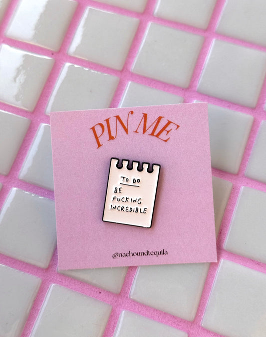 To Do List Pin